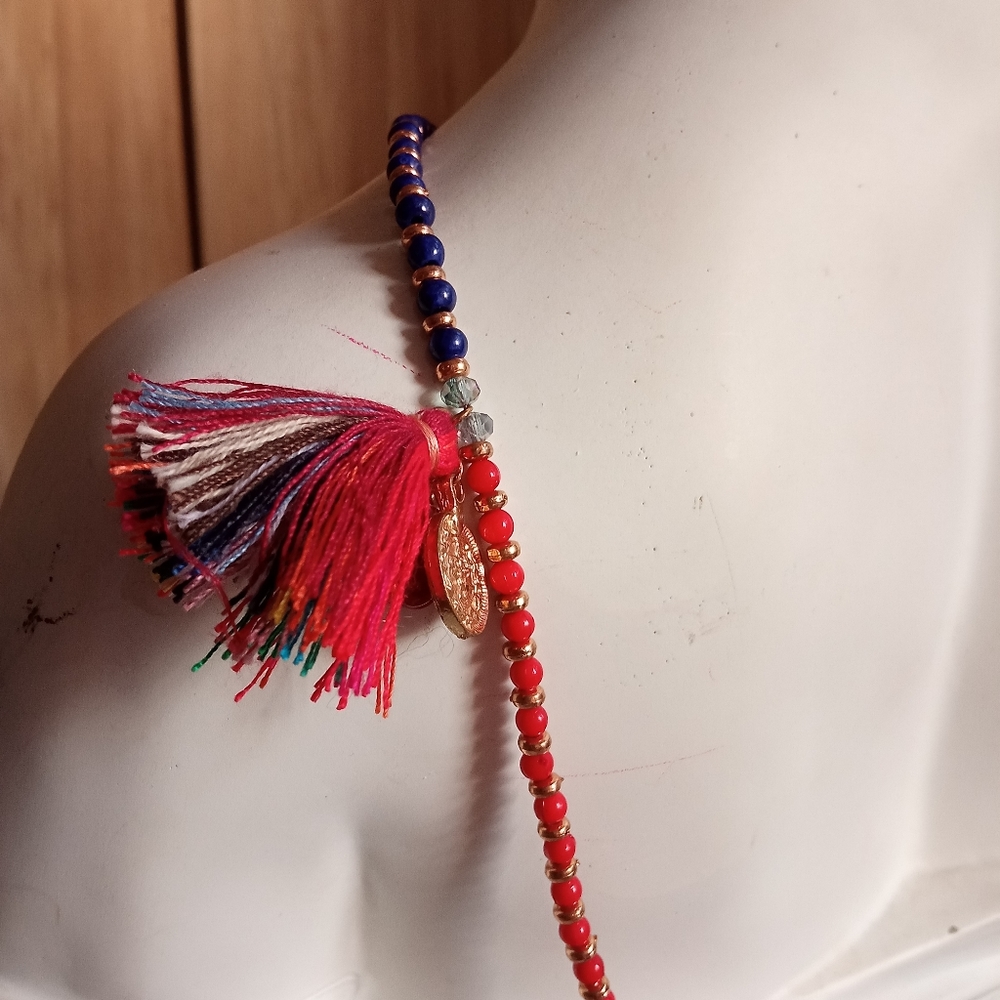 Long Tassel Necklace - Picture 11 of 14